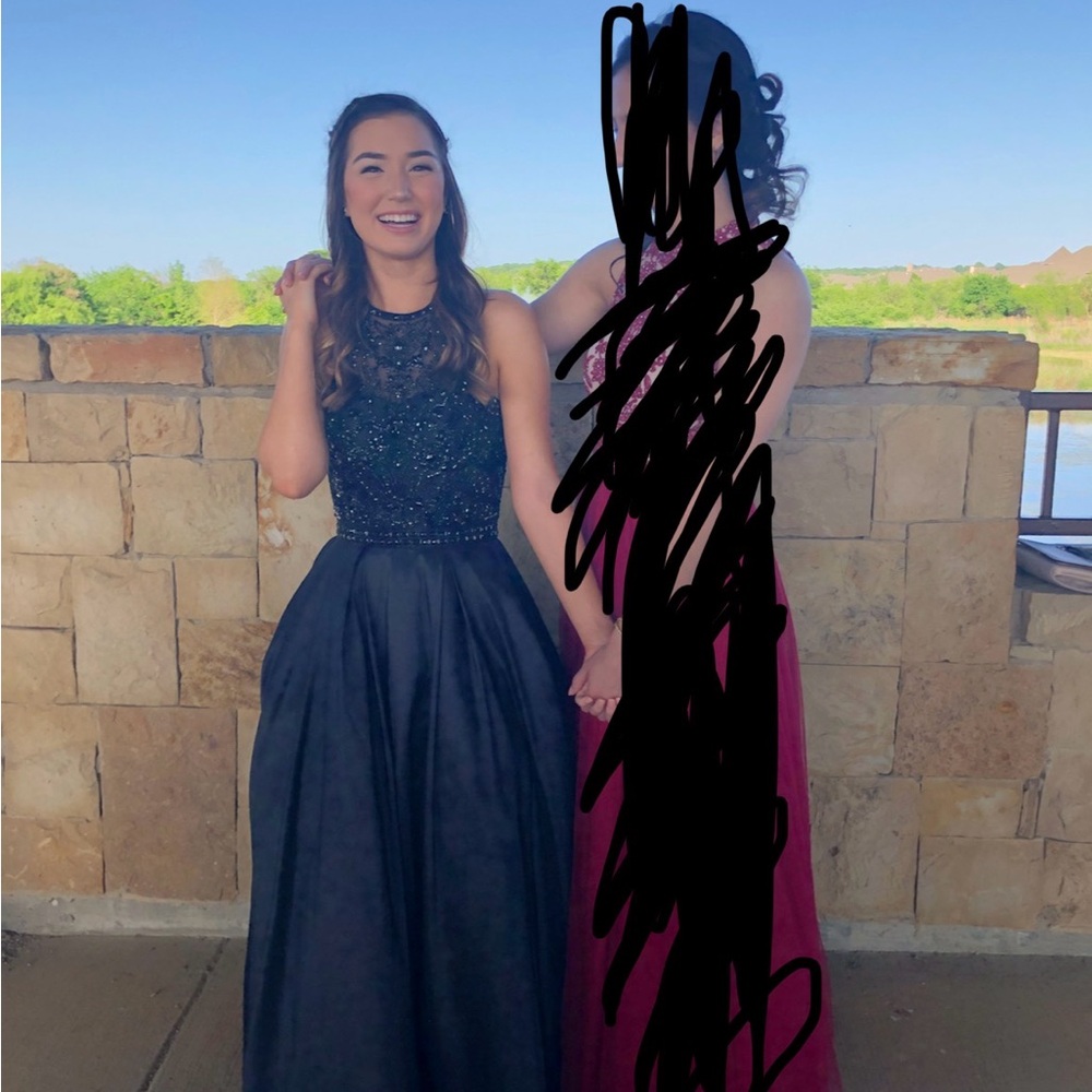 Sherri Hill Black Prom Dress